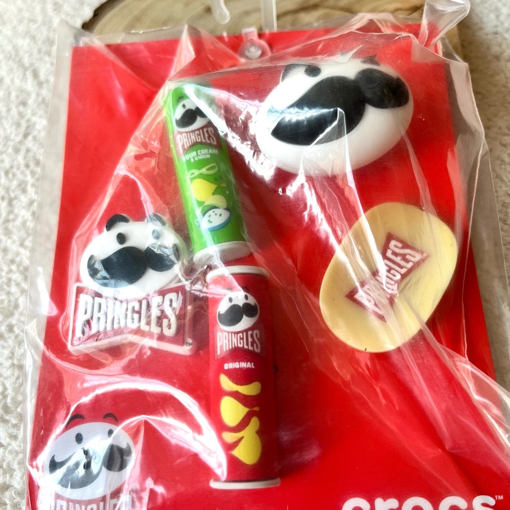 Pringles X Crocs Limited Edition Jibbitz Charms 5-Pack